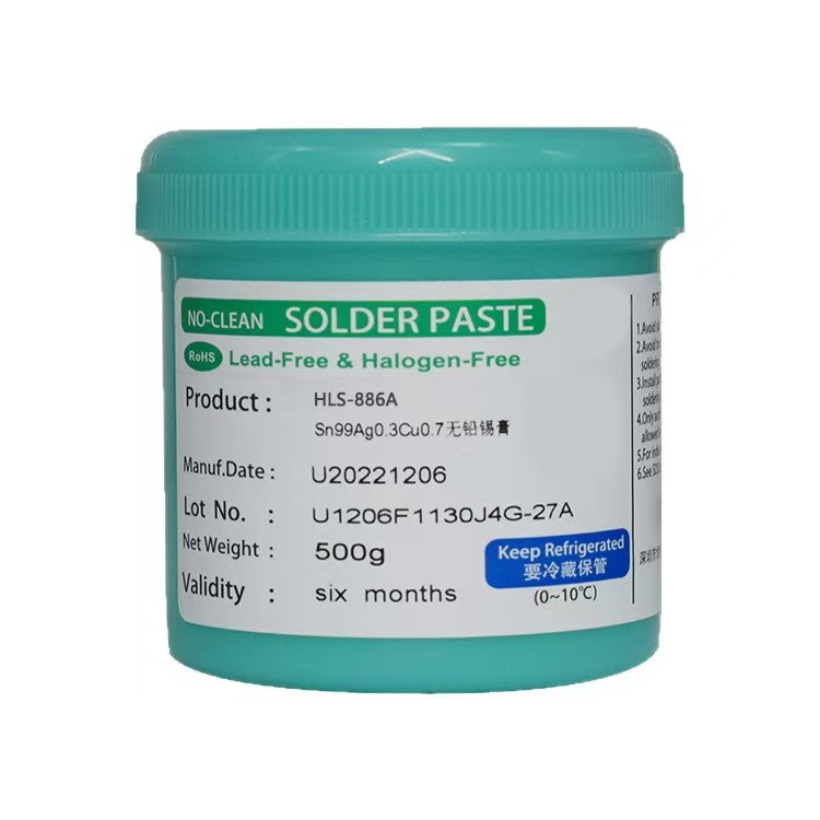 99.9%高纯度锡膏,低杂质无空洞,焊点光亮如镜(图1)